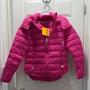 Lole Pink Puffer Jacket, NWT